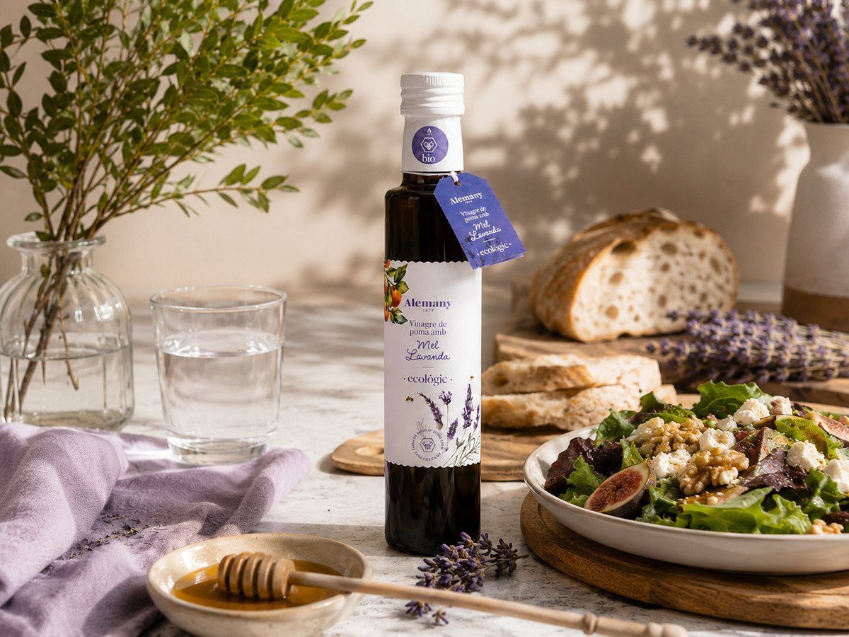 Vinagre de manzana ecológico con miel de lavanda - Imagen 3